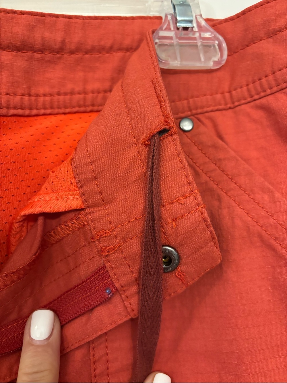 Title Nine Orange-Red Skort size 10 - Picture 9 of 16